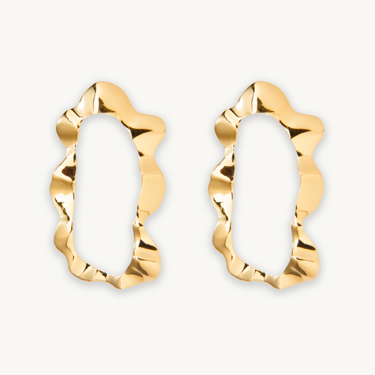 Aretes Fémina Oro y Plata